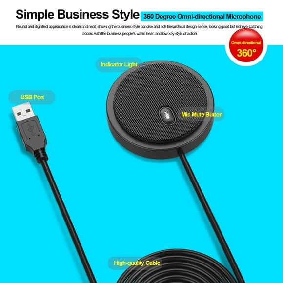 Shipenophy Live Broadcast Microphone Convenient Conference Microphone for Business Meetings Shipenophy Live Broadcast Microphone Convenient Conference Microphone for Business Meetings